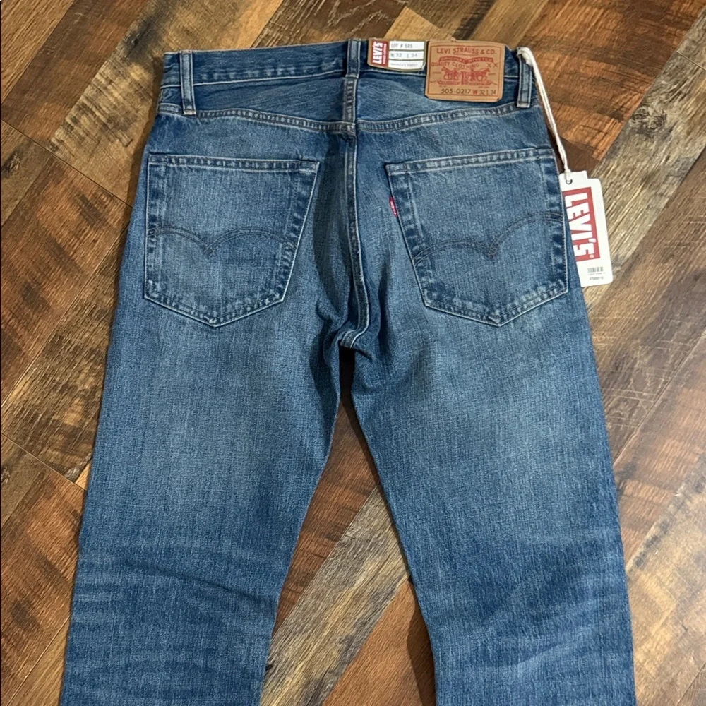 NWT Levi's Vintage Clothing 1967 505 Selvedge Jeans 32x34 Big E LVC